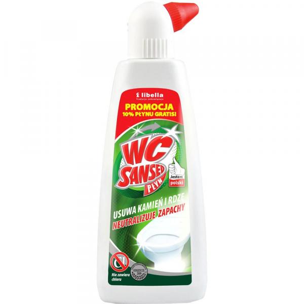 Płyn do WC Sansed 500ml + 50ml gratis