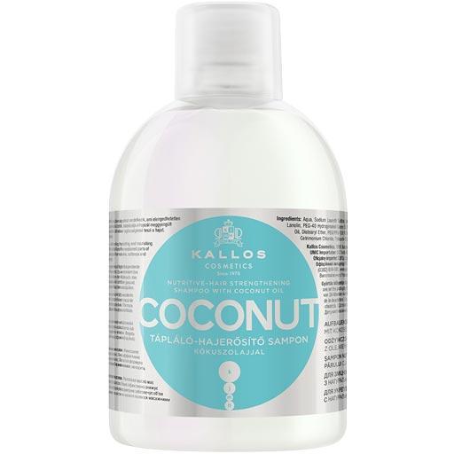 Kallos Coconut szampon do włosów 1000ml Odżywczo-wzmacniający