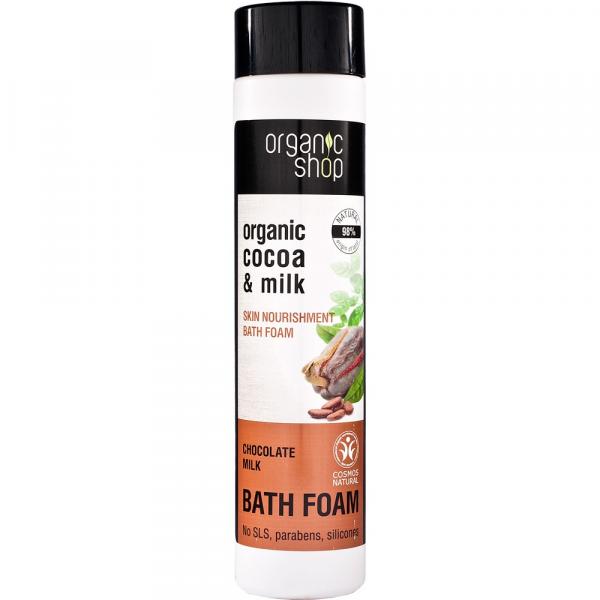 Organic Shop płyn do kąpieli mleczna czekolada 500ml
