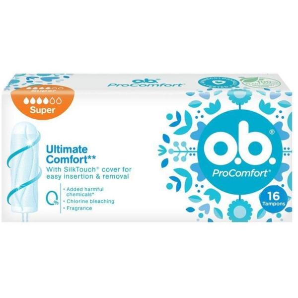 o.b. Ultimate Comfort Super 16szt tampony
