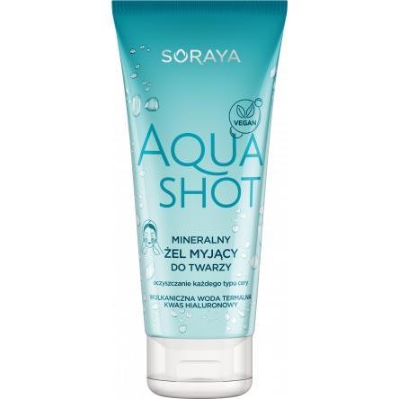 Soraya Aqua Shot mineralny żel myjący do twarzy 150ml
