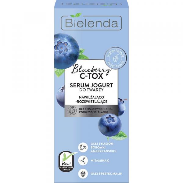 Bielenda Blueberry C-Tox serum-jogurt do twarzy 30ml
