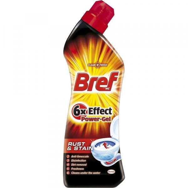 Bref Power-Gel WC 6x Effect Rust & Stain 750ml