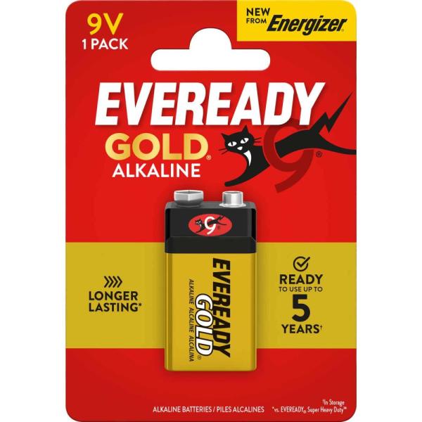 Eveready Gold Alkaline 6LR61 bateria alkaliczna 9V