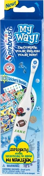 Spinbrush My Way! szczoteczka dla chłopców