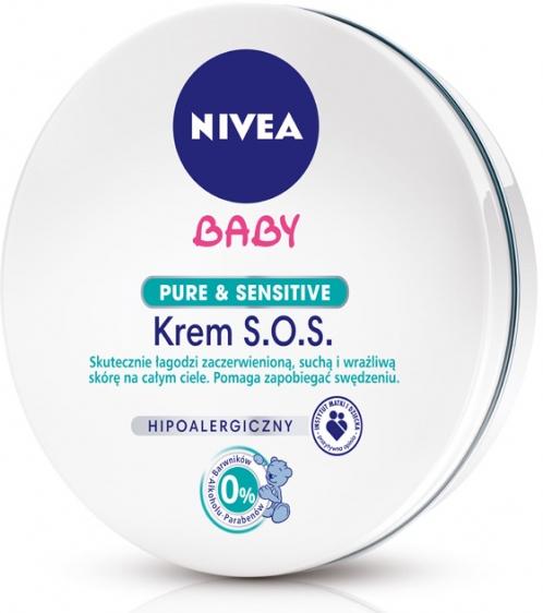 Nivea Baby krem S.O.S. pure & sensitive 150ml