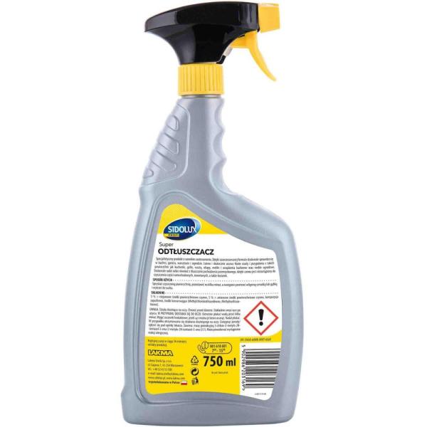 Sidolux PROFI odtłuszczacz 750ml