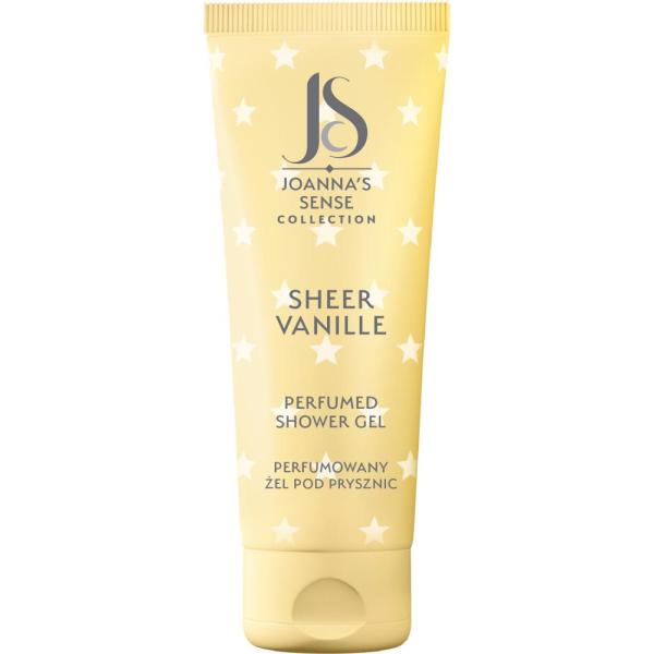 Joanna Sense Collection żel pod prysznic perfumowany 80ml Sheer Vanille 