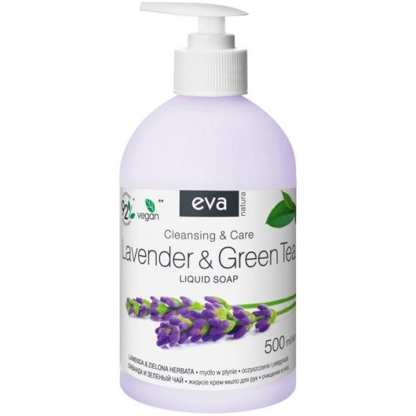 Eva Natura mydło w płynie 500ml Lavender & Green Tea
