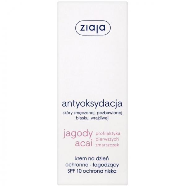 Ziaja Jagody Acai krem do twarzy na dzień SPF10 50ml
