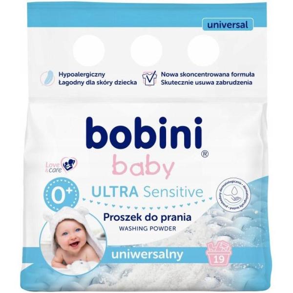 Bobini Baby proszek do prania białego 1,425kg dla dzieci
