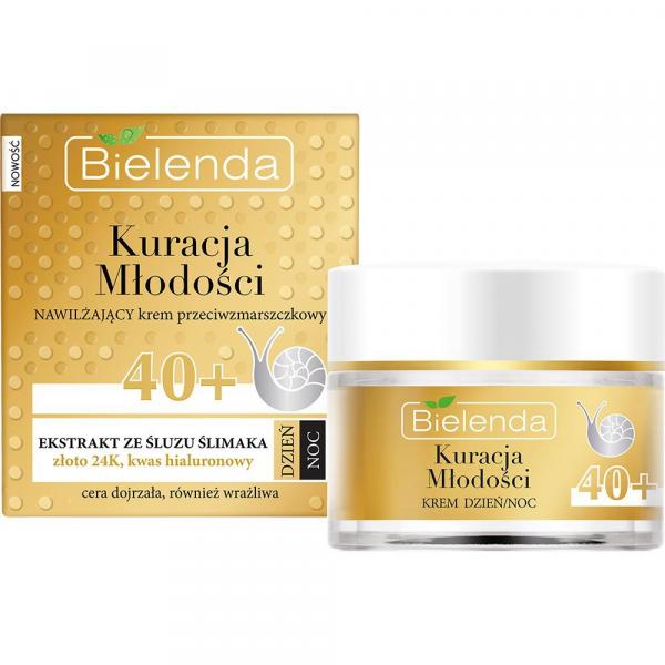 Bielenda Kuracja Młodości Nawilżający krem przeciwzmarszczkowy40+ 50ml
