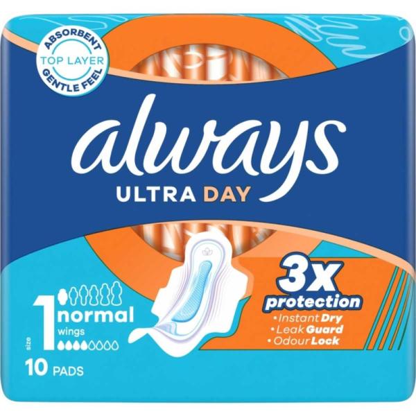 Always Ultra Normal Plus 10szt. podpaski
