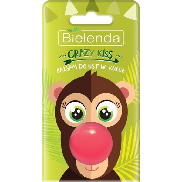 Bielenda Crazy Kiss balsam do ust w kulce Małpka

