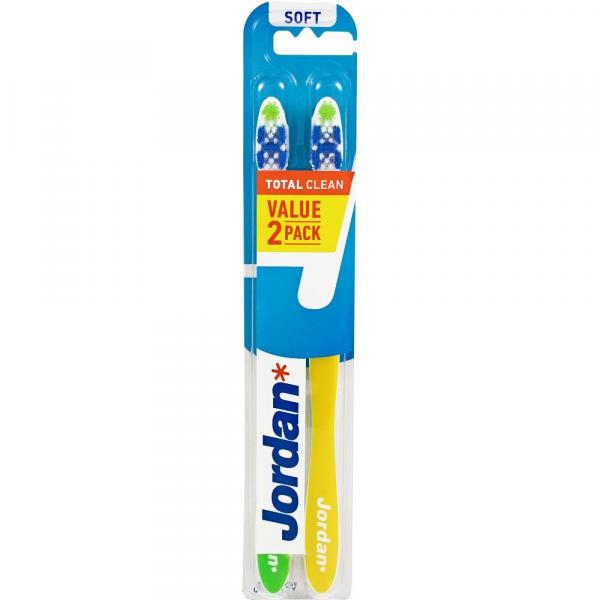 Jordan Szczoteczka do zebów Total Clean Soft 2-pack