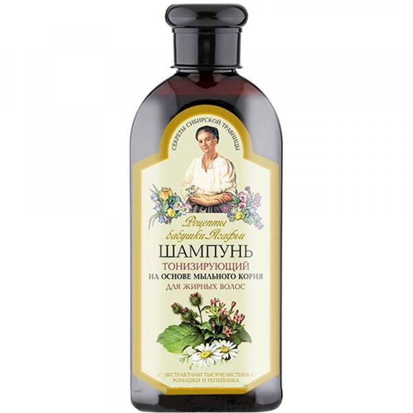 Receptury Babuszki Agafii szampon tonizujący do włosów przetłuszczających się 350ml