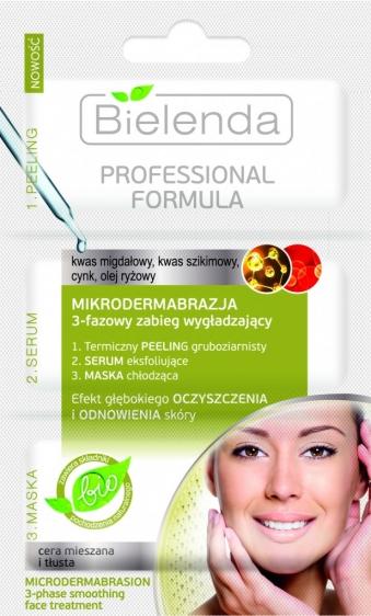 Bielenda Professional Formula Mikrodermbrazja wygładzająca 3x3g