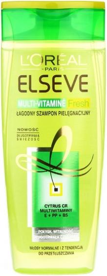 Elseve szampon do włosów multi-vitamine fresh 250ml