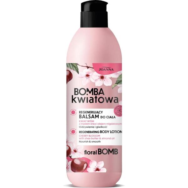 Joanna Bomba Kwiatowa balsam do ciała 500ml Kwiat Wiśni