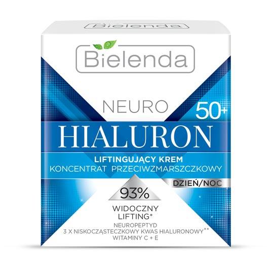 Bielenda Neuro Hialuron krem liftingujący 50+ 50ml