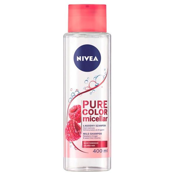Nivea szampon 400ml Micellar Pure Color

