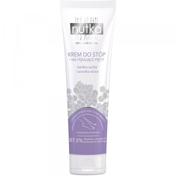 Nutka krem do stóp 100ml Czarna Porzeczka i Białe Kwiaty

