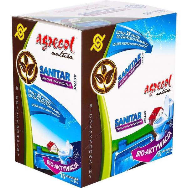 Agrecol Natura sanitar do szamb i oczyszczalni 15 saszetek
