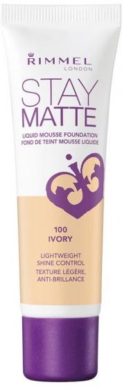 Rimmel Stay Matte podkład 100 Ivory
