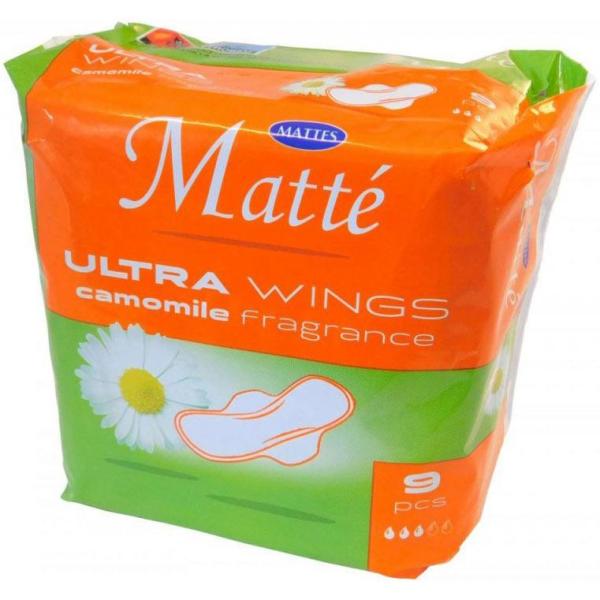 Mattes Matte Camomile podpaski 9szt. ze skrzydełkami