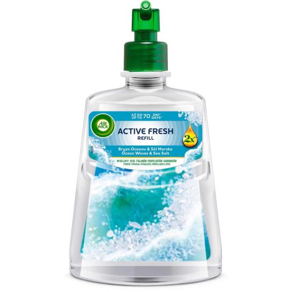 Air Wick Active Fresh wkład 228ml Ocean Waves & Sea Salt