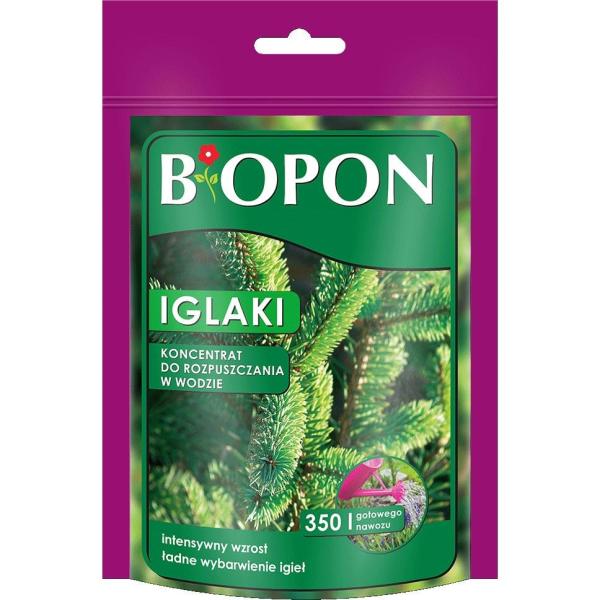 Biopon nawóz krystaliczny-koncentrat do iglaków 350g

