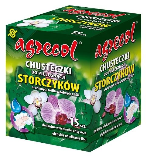Agrecol chusteczki do pielęgnacji storczyków