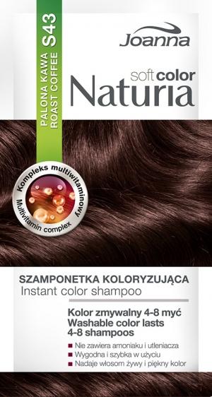 Joanna Naturia Soft Color S43 palona kawa szamponetka koloryzująca