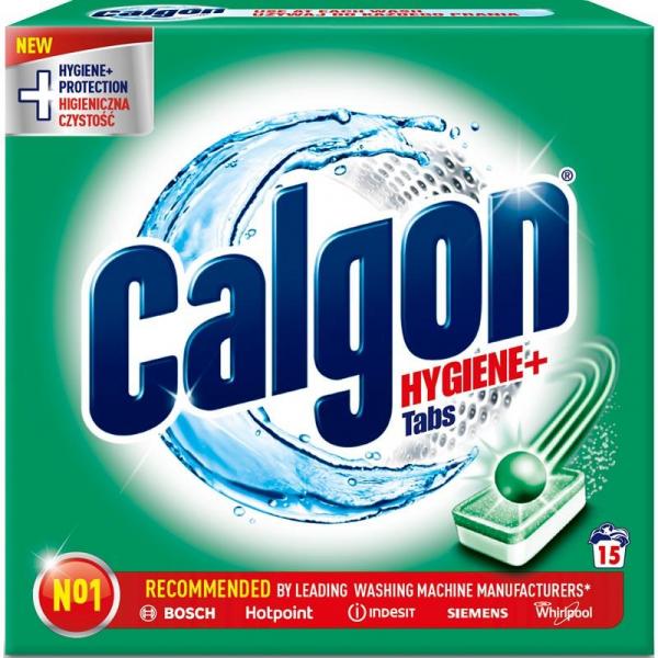 Calgon Hygiene+ odkamieniacz do pralki – tabletki 15 sztuk

