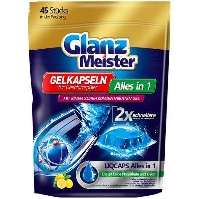 GlanzMeister tabletki do zmywarek 45 sztuk
