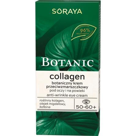 Soraya Botanic Collagen 50-60+ krem przeciwzmarszczkowy pod oczy i na powieki 15ml