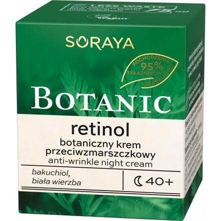 Soraya Botanic Retinol 40+ krem przeciwzmarszczkowy na noc 75ml