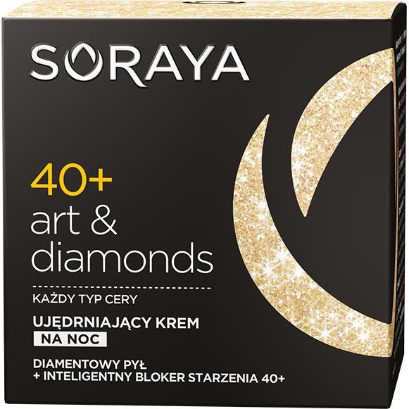 Soraya Art&Diamonds 40+ krem na noc 50ml