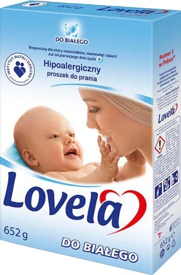 Lovela proszek do prania białego 652g