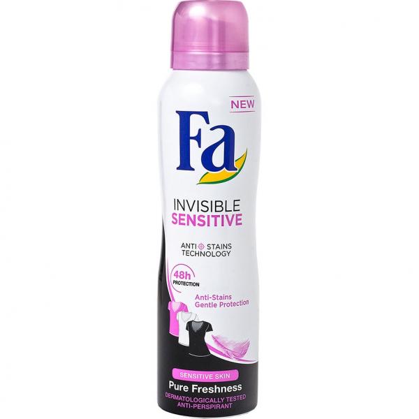 Fa dezodorant invisible sensitive pure freshness 150ml