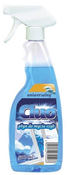 Cluo płyn do okien uniwersalny 500ml spray