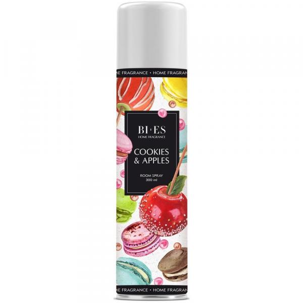 Bi-es odświeżacz powietrza w sprayu Cookies & Apples 300ml
