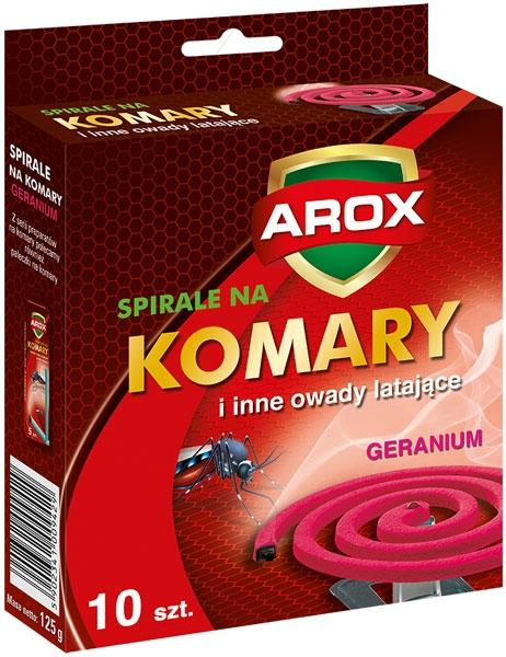 Arox spirale na komary geranium 10szt