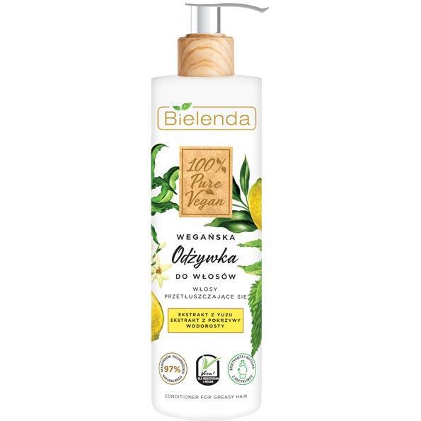 Bielenda Pure Vegan odżywka do włosów przetłuszczających się 240ml