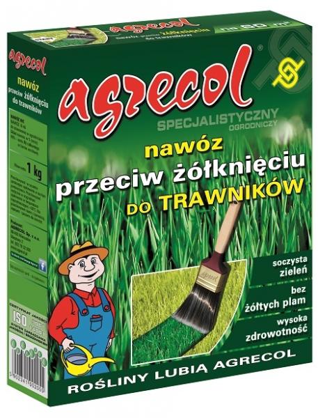 Agrecol nawóz przeciw żółknięciu trawy 1kg