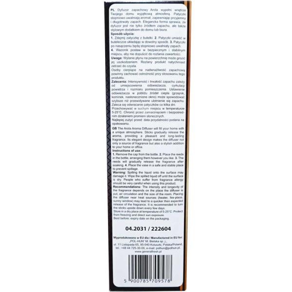 General Fresh patyczki zapachowe Arola Grejpfrut 100ml