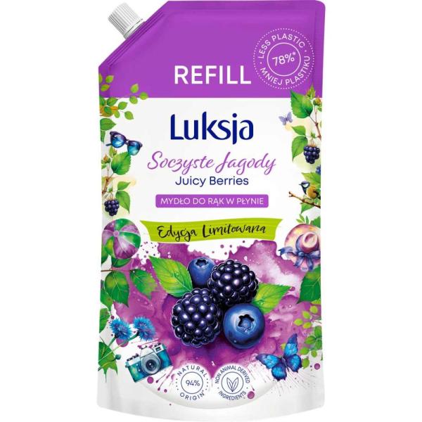 Luksja mydło w płynie zapas Juicy Berries 900ml