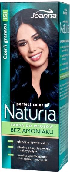 Joanna Naturia Perfect farba 151 Czerń Granatu