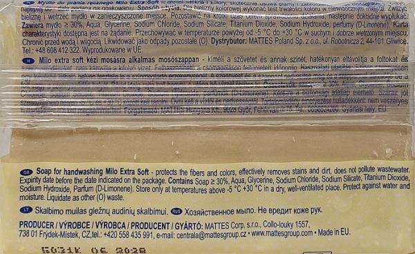 Mattes Milo mydło szare Extra Soft perfumowane 175g