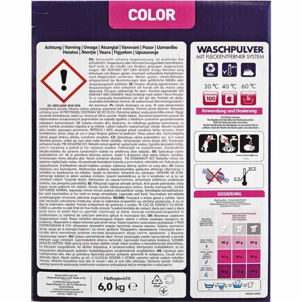 Der Waschkonig proszek do prania Perfume de Paris 6kg Color